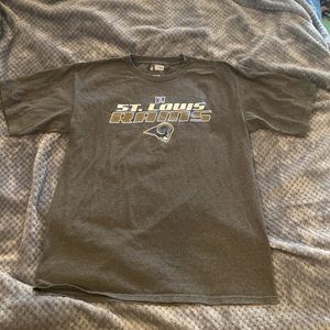 Sold Mercari GC St Louis Rams NFL Football T-shirt SzL
